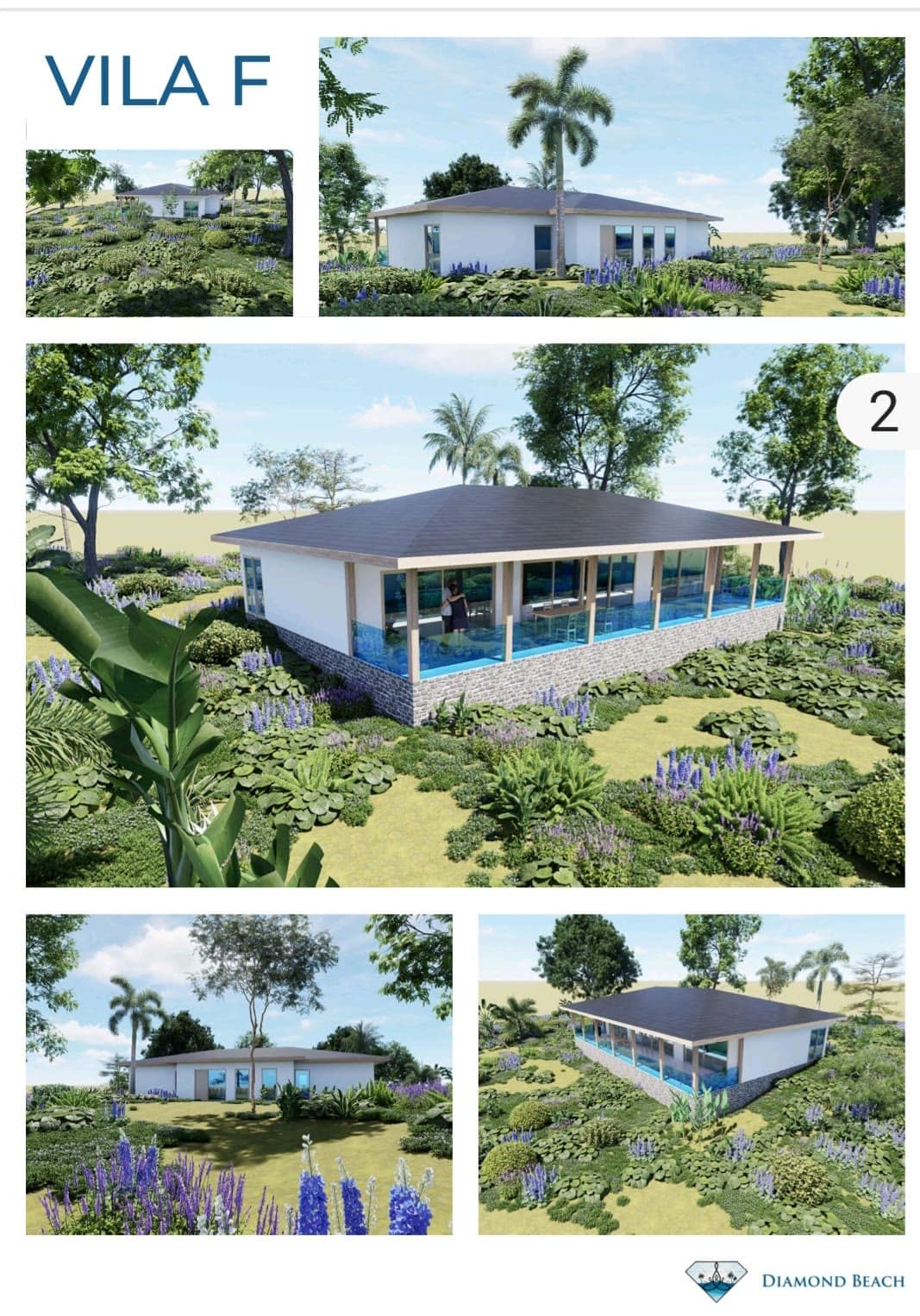 Diamond Beach Resort – pozemky a vily na klíč