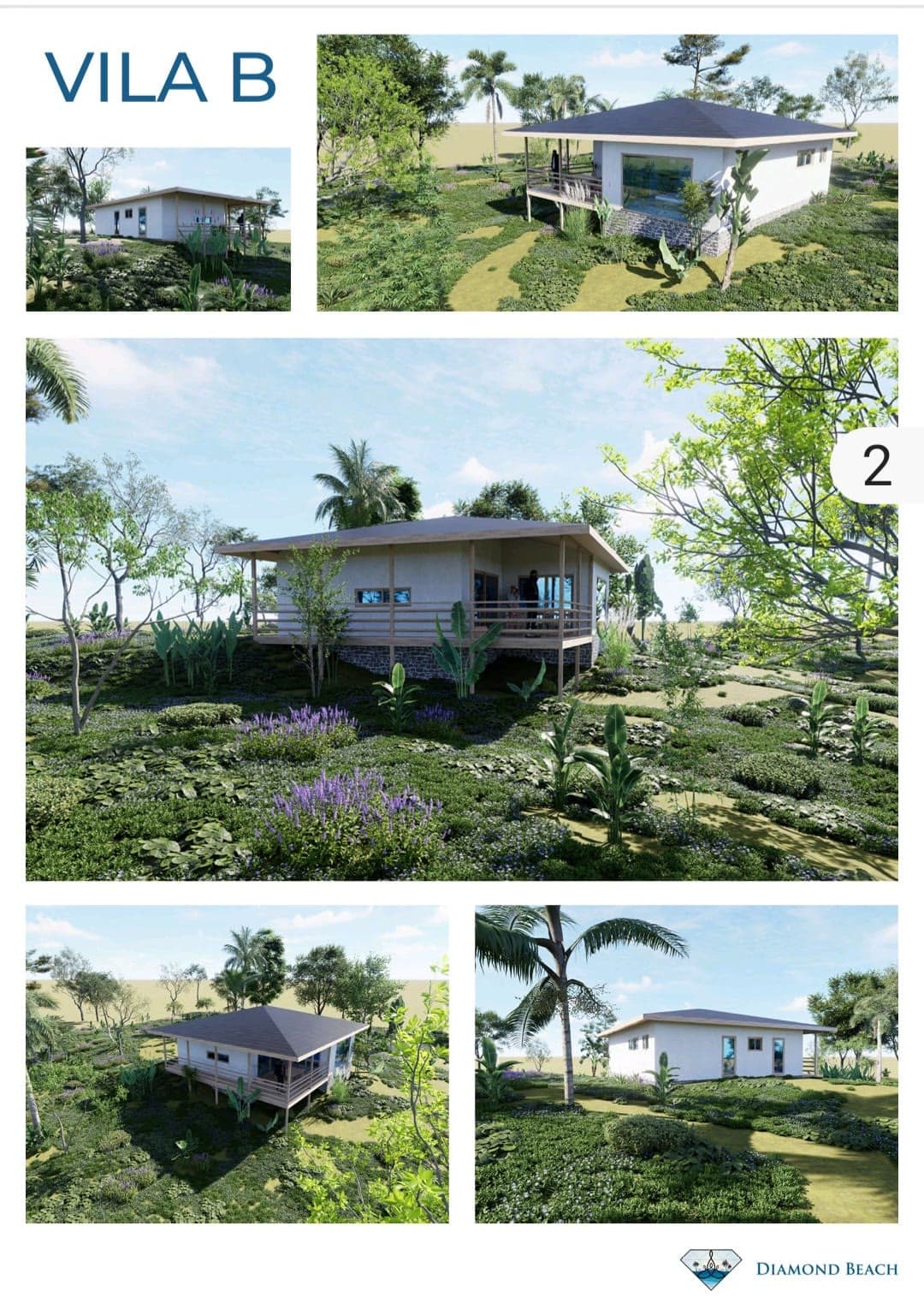 Diamond Beach Resort – pozemky a vily na klíč