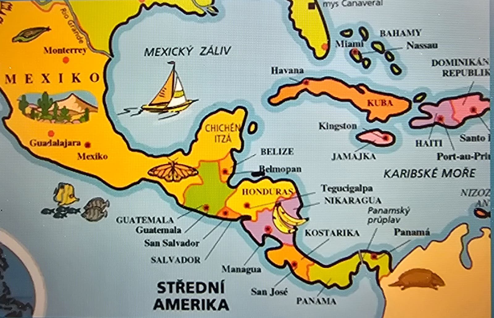 Fotografie ke kapitole Jak jsem objevil Roatán